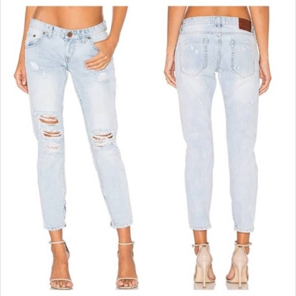 One Teaspoon Freebird Low Waist Jeans Size 24